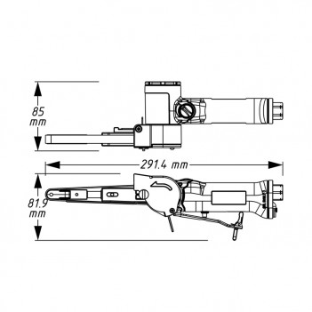 Bandschleifer 9033N-4 Hazet