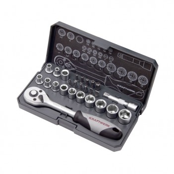 Coffret de douilles Basic-Line, 1/4", 26 pcs. Kraftwerk
