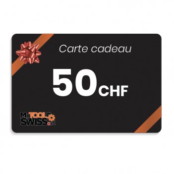 Carte cadeau MyToolSwiss | 50 CHF