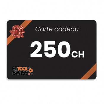 Carte cadeau MyToolSwiss | 250 CHF