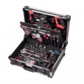 Werkzeugkoffer Pro-Line mit Akku-Bohrschrauber BOSCH, 1/4" + 1/2", 264-tlg. Kraftwerk