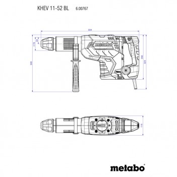 Kombihammer KHEV 11-52 BL Metabo