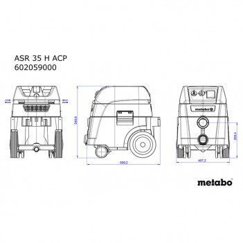 Allessauger ASR 35 H ACP Metabo