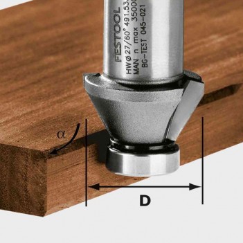 Fasefräser HW 45°-OFK 500 Festool