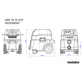 Allessauger ASR 35 M ACP Metabo