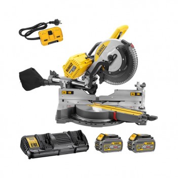 Akku-/netz-paneelsäge 305mm 54V XR FLEXVOLT + Akkus DHS780 DeWalt