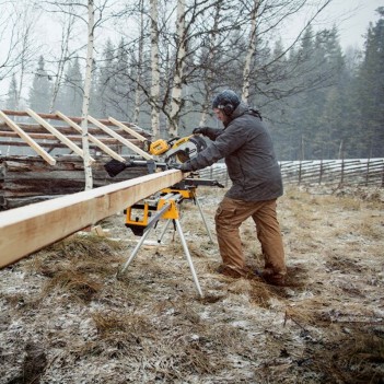 Akku-/netz-paneelsäge 305mm 54V XR FLEXVOLT + Akkus DHS780 DeWalt
