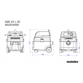 Allessauger ASR 25 L SC Metabo