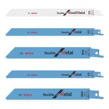 6-tlg. Wood and Metal säbelsägeblatt-set Bosch