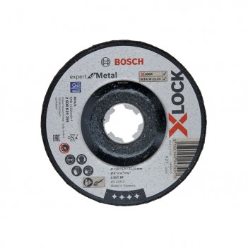 Disque abrasif X-Lock Expert for Metal 125mm 6mm Bosch