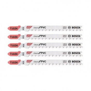 Stichsägeblätter T 102 H Clean for PVC Bosch