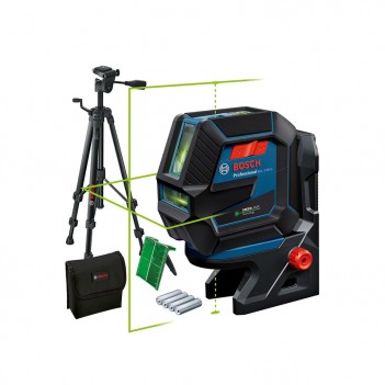 Laser vert points et lignes GCL 2-50 G + trépied Bosch