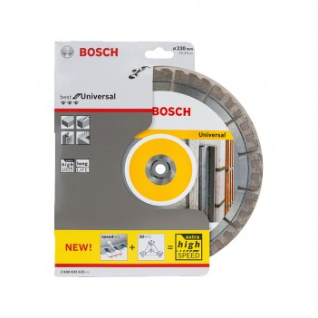 Disque à tronçonner diamanté 230mm Best for Universal Bosch