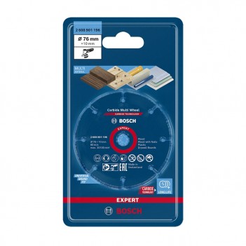 Disque à tronçonner expert carbide multi wheel 76mm Bosch