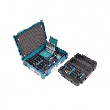 96-teiliges bohrer- und bitset im makpac-koffer B-49725 Makita