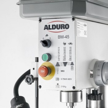 Säulenbohrmaschine BM-45 400V Alduro