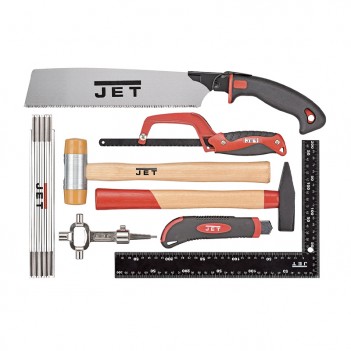ALU Werkzeugsatz, 118 Werkzeuge für Holz 1/4 "+ 3/8" Y-118WB Jet