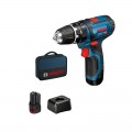 Perceuse-visseuse à percussion GSB 12V-15 + 2 Accus Bosch