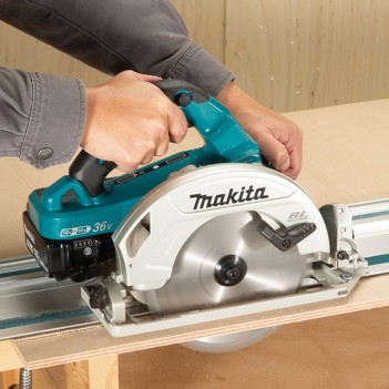 Akku-Handkreissäge 2x18V 62.5 mm Ø 190 mm DHS782 Makita