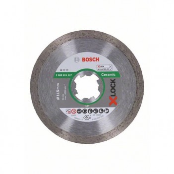 X-LOCK Diamanttrennscheiben Standard for Ceramic Bosch 115mm