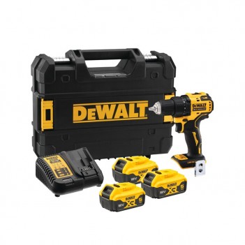 Perceuse visseuse XR 18V + 3 Accus 5Ah DCD708P3T-QW DeWalt