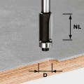 Bündigfräser HW S8 NL25 (verschiedene Größen) Festool