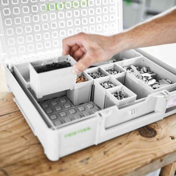 Coffret Systainer³ Organizer SYS3 ORG M 89 6xESB Festool