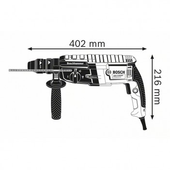 Perforateur SDS plus 880W 3,2J GBH 2-28 F Bosch