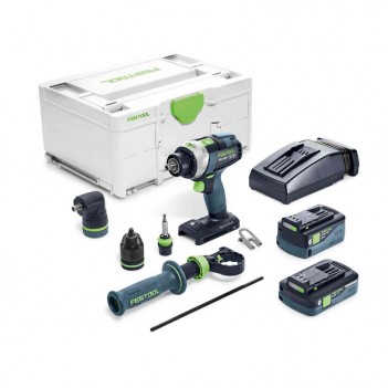 QUADRIVE Akku-Schlagbohrschrauber TPC 18/4 5,2/4,0 I-Set Festool