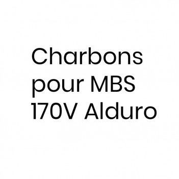 Charbon pour MBS 170V Alduro