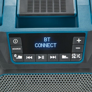 Enceinte de chantier Bluetooth et écran LCD DMR202 Makita