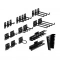 Set de crochets porte-outils pour parois 22 pièces Mobilio Kraftwerk