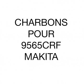 Charbons pour 9565CRF Makita