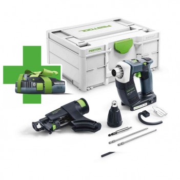 Akku-Bauschrauber DURADRIVE DWC 18-4500 Basic + 1 Akku Promo 2022 Festool