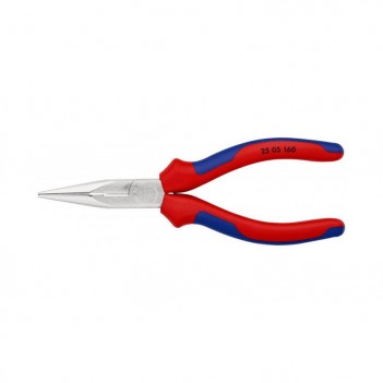 Pince demi-ronde avec tranchant (pince radio) 25 05 160 Knipex