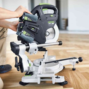 Scie à onglets radiale sans fil KAPEX 36V KSC 60 EB-Basic Festool