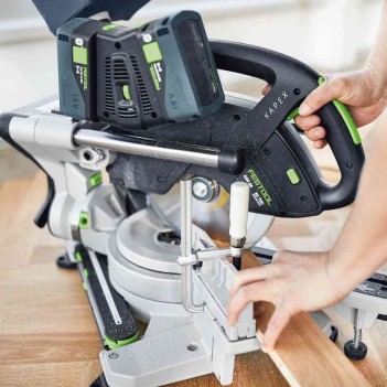 Scie à onglets radiale sans fil KAPEX 36V KSC 60 EB-Basic Festool