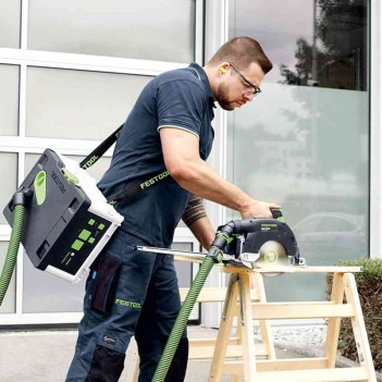 Akku-Absaugmobil CLEANTEC CTLC SYS I-Basic 2x18V Festool