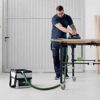 Akku-Absaugmobil CLEANTEC CTLC SYS I-Basic 2x18V Festool