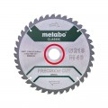 Lame de scie PRECISION CUT WOOD - CLASSIC, 216x30, Z40 WZ 5° nég Metabo