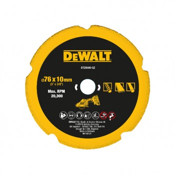 Disque diamant à tronçonner 76 mm multi-matériaux DT20590 DeWalt