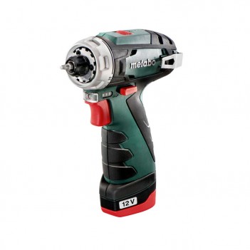 Perceuse Visseuse 12V + Accus Powermaxx BS Basic Metabo