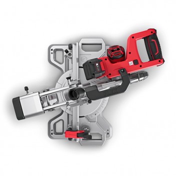 Scie à onglet radiale 18V + 2 Accus 5Ah + Support, SMS 190 18.0-EC Flex