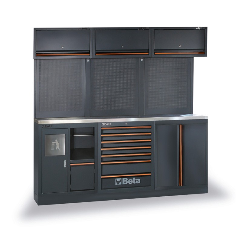 Combinaison d'ameublement d'atelier 3 éléments C45PRO A Beta Combinaison d'ameublement d'atelier 3 éléments C45PRO A Beta