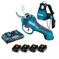 Reb- und Baumschere 2 x 18 V + 4 Akkus 5.0Ah Makita DUP362Z