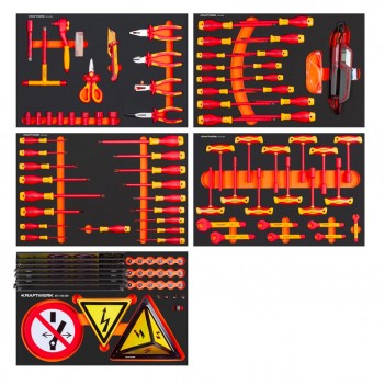 Servante d'atelier B117 VDE électricien , avec 103 pcs VDE Kraftwerk