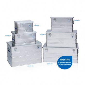 Classic Aluminium Box (6 Größen zur Auswahl) Alutec