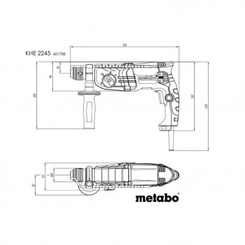 Kombihammer 2.2J KHE 2245 Metabo