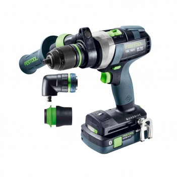 Akku-Bohrschrauber QUADRIVE TDC 18/4 5,0/4,0 I-Set Festool