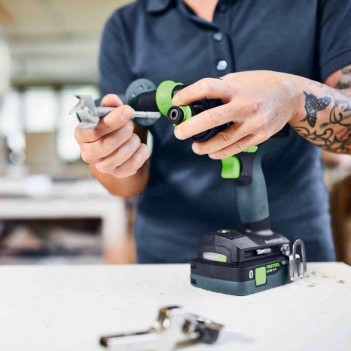 Akku-Bohrschrauber QUADRIVE TDC 18/4 5,0/4,0 I-Set Festool